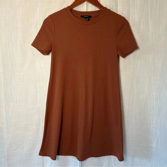 Forever 21 Dresses & Skirts - Forever 21 Waffle Knit Tee Shirt Dress Size Small